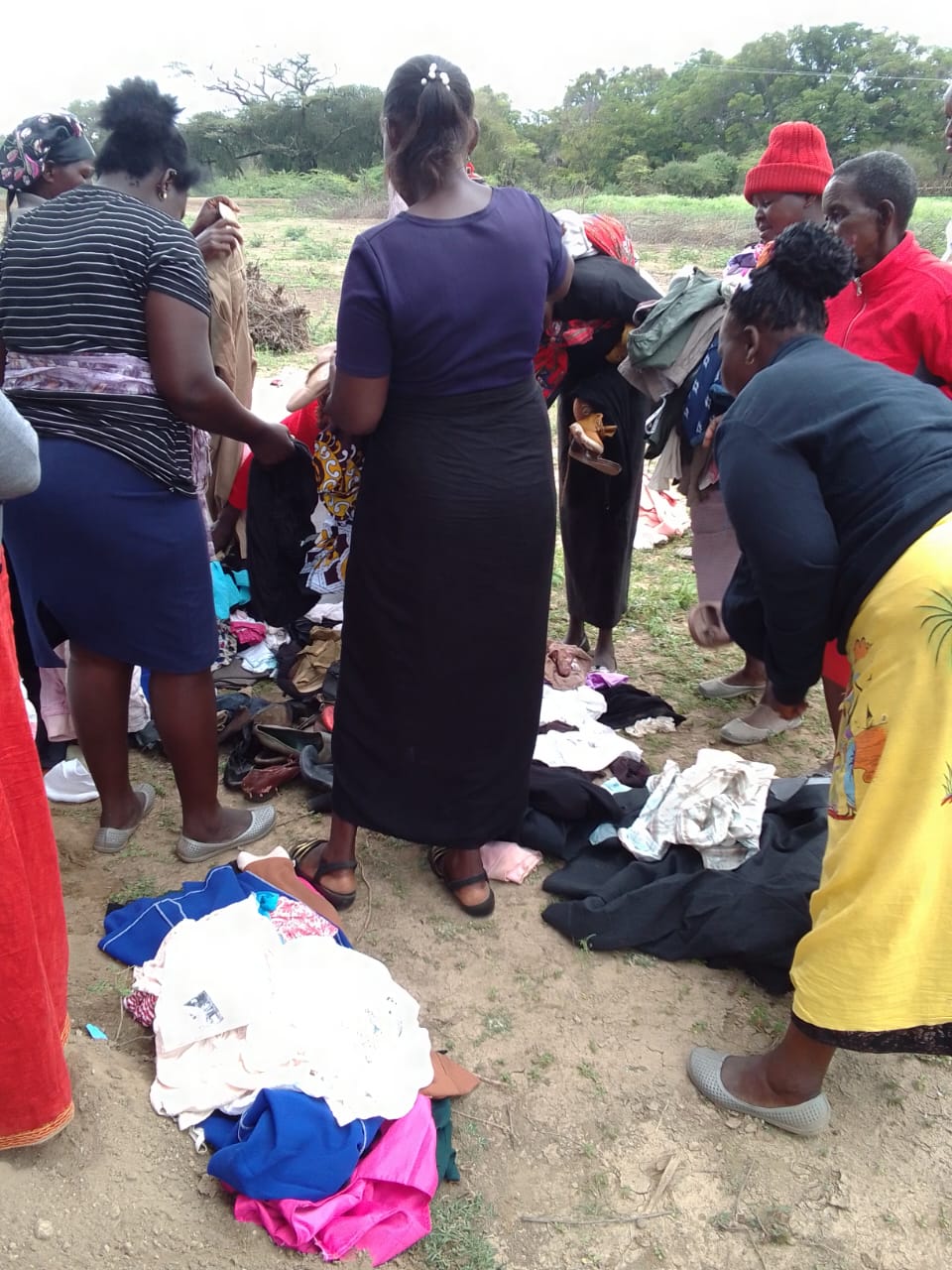 Clothing Donation to Support Widows