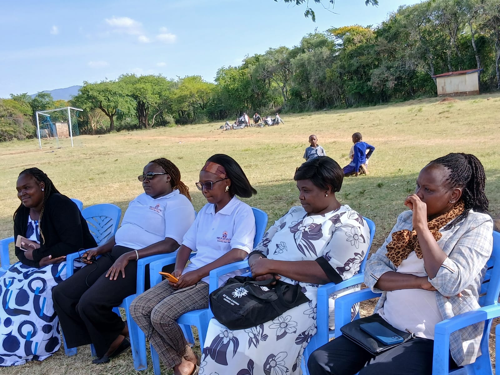 Community support at Kiptoim medical camp