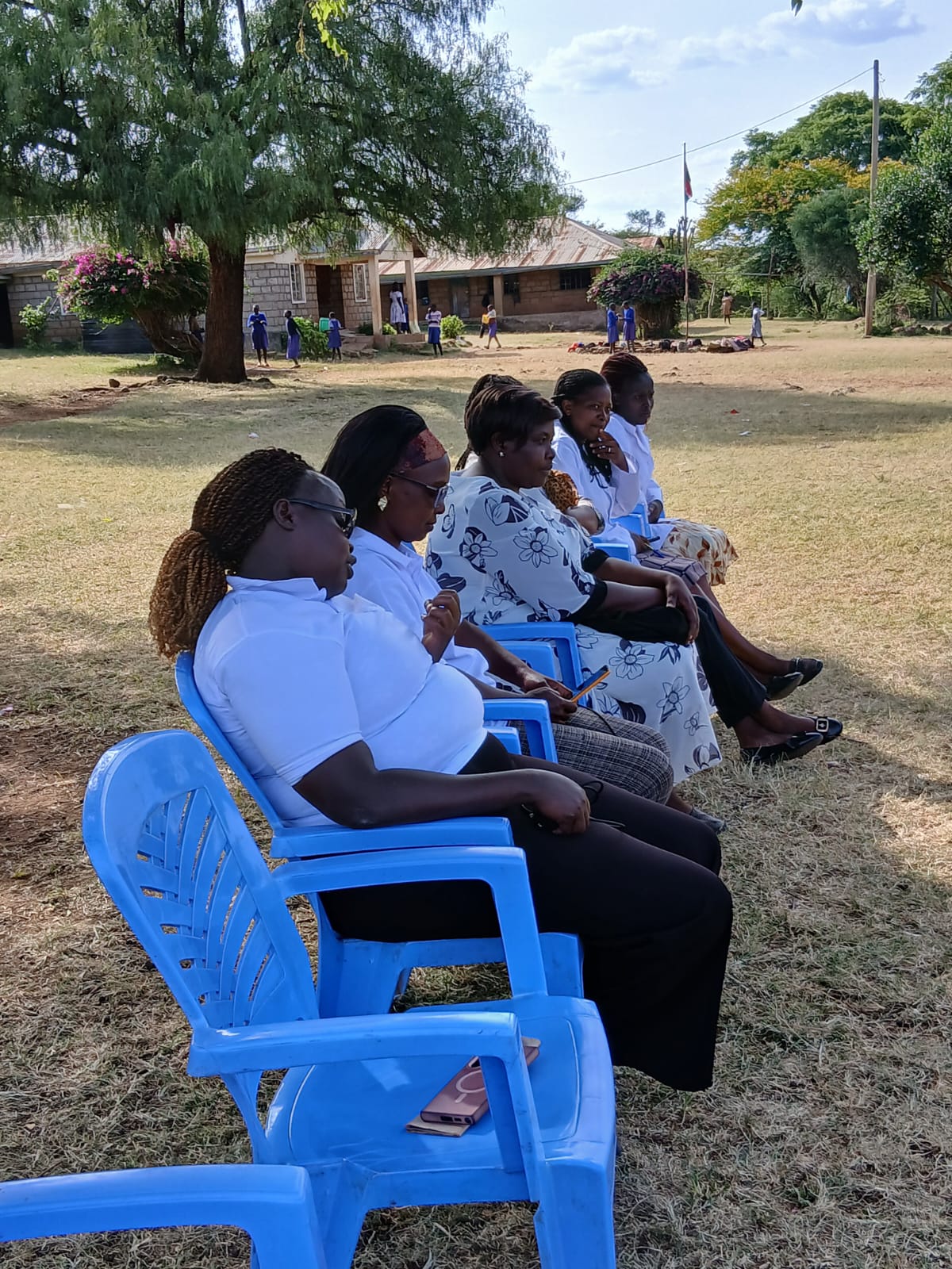 Community support at Kiptoim medical camp